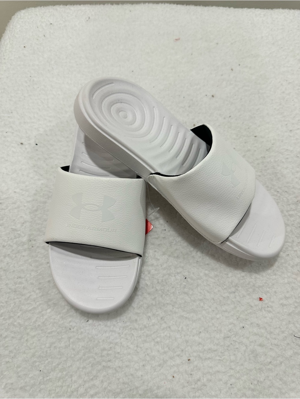 Women’s Under Armour White ASlide Sandals